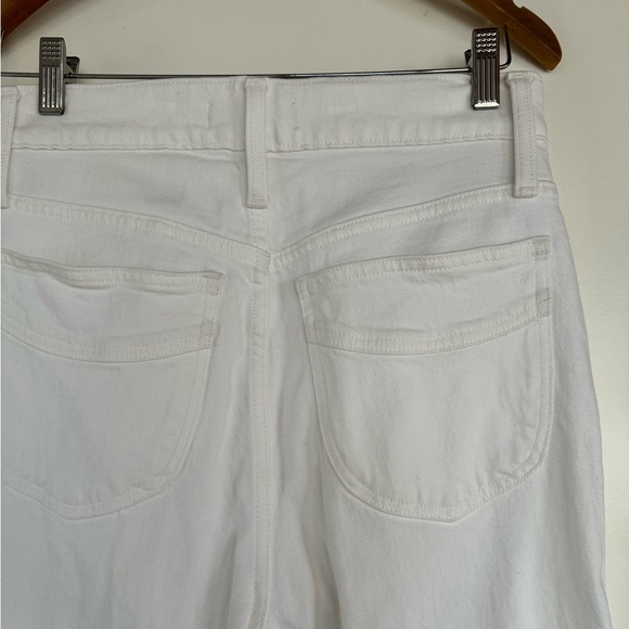 Madewell 11” High Rise Flare Jeans in Tile White, Size 28 - Picture 10 of 10
